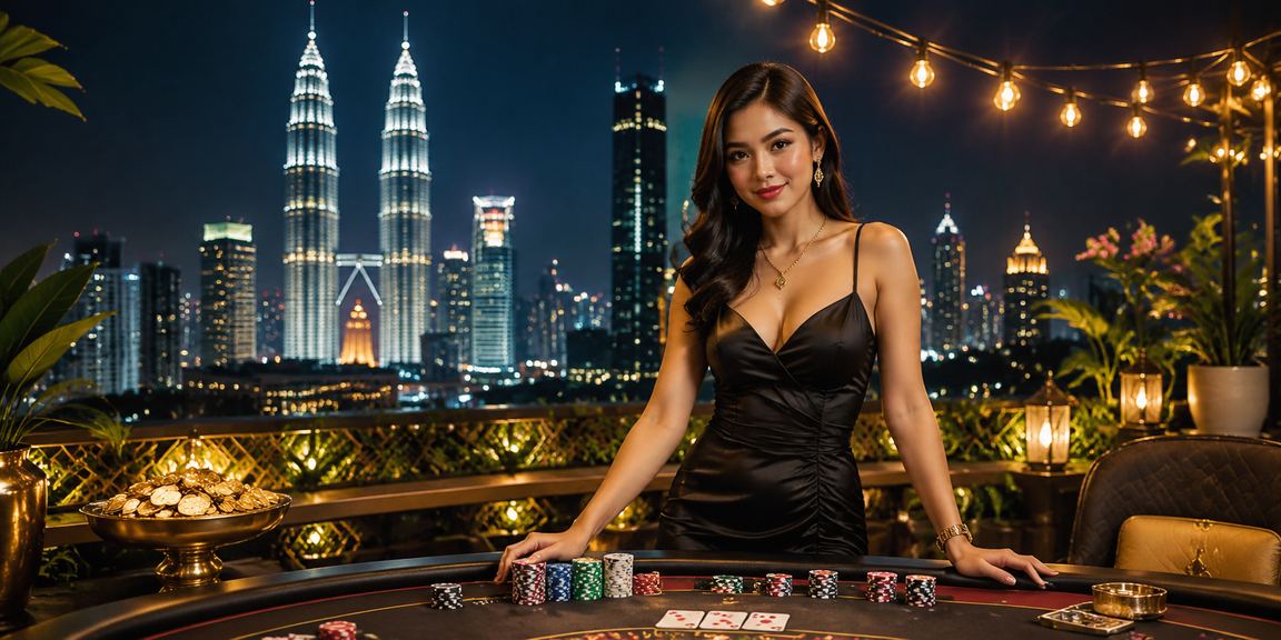 Permainan teen patti bergaya Melayu di Kuala Lumpur untuk kasino langsung