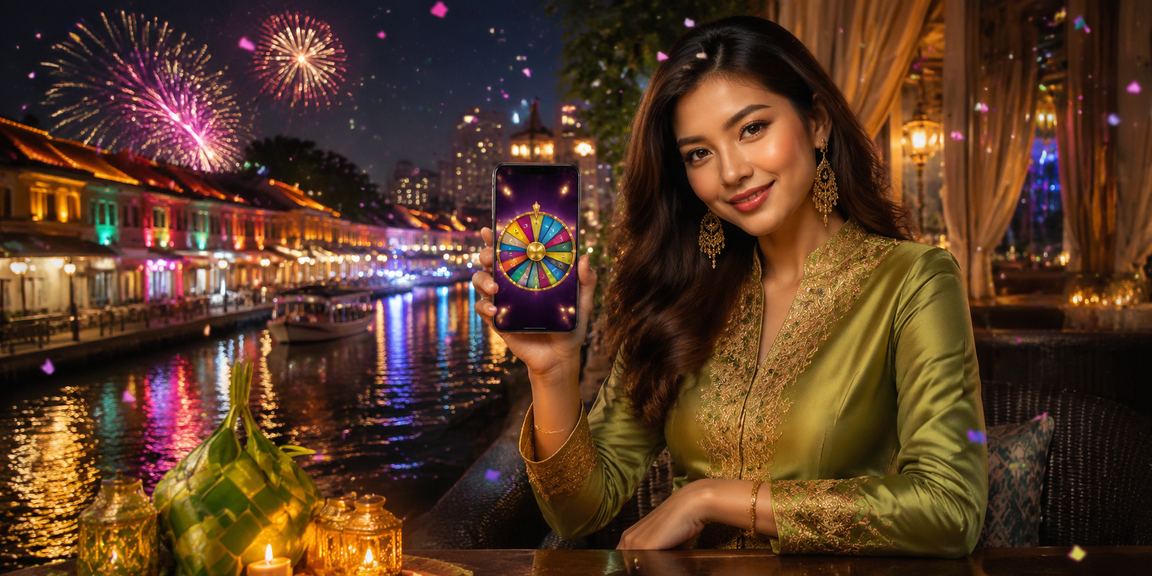 Lucky draw Hari Raya bergaya Melayu di Melaka untuk hiburan dalam talian