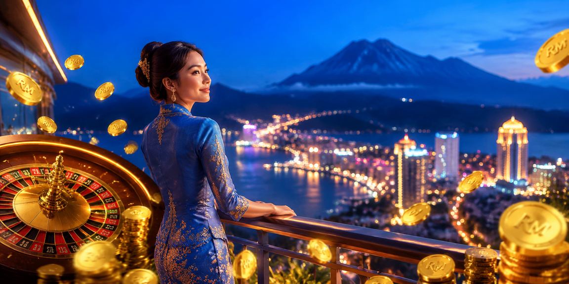 Roulette bergaya baju kurung di Sabah untuk hiburan dalam talian